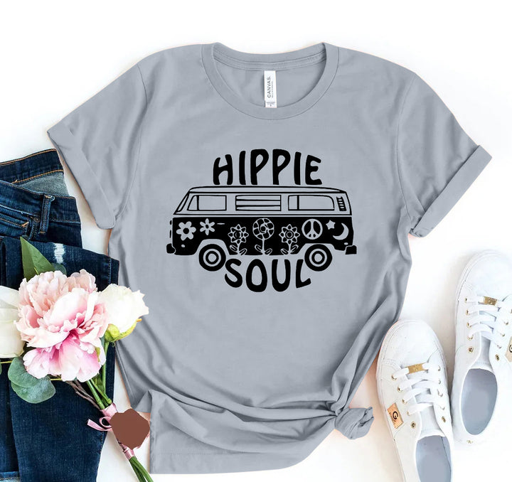 Hippie Soul T-shirt for Free-Spirited and Stylish Comfort