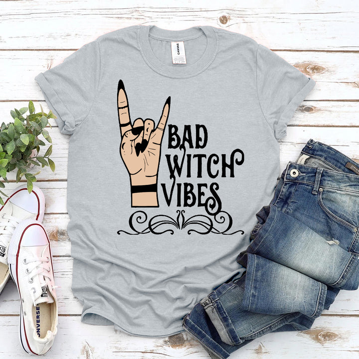 Gray t-shirt with &