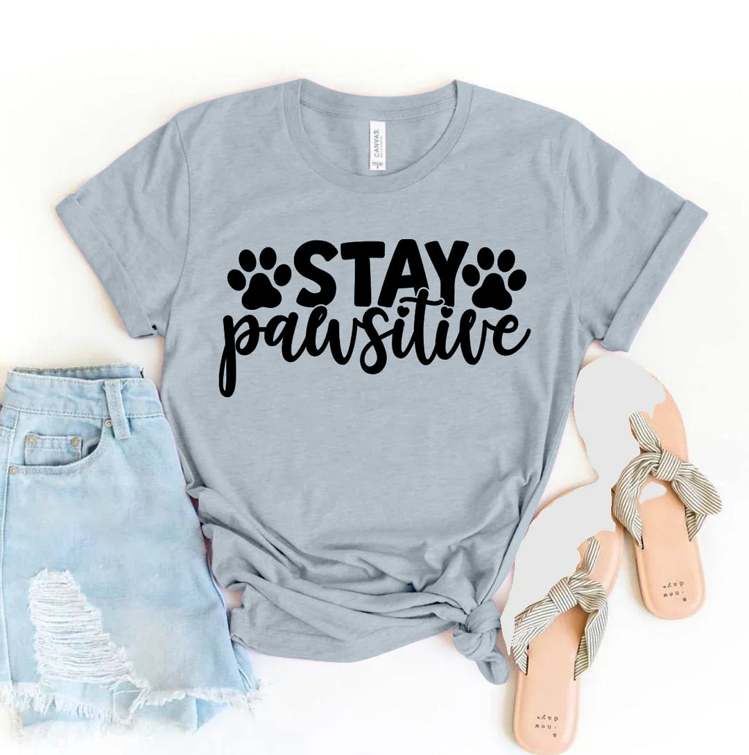 Gray t-shirt with &