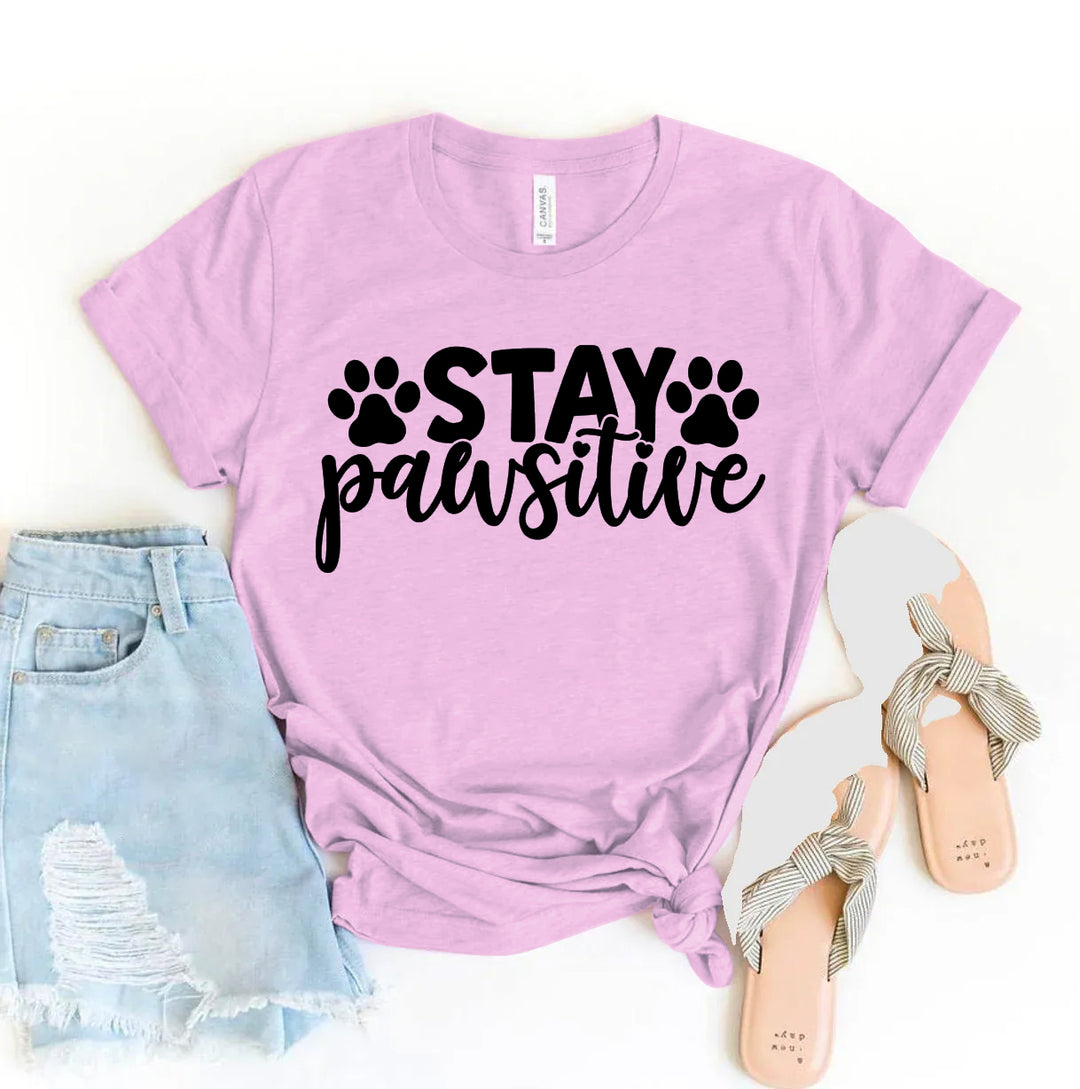 Heather Lilac t-shirt with &