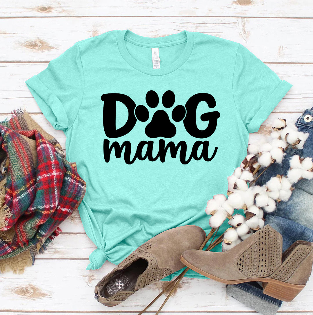 Heather Mint green t-shirt with &