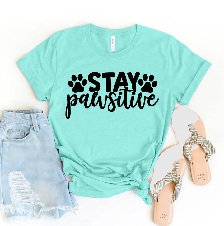 Heather Mint t-shirt with &