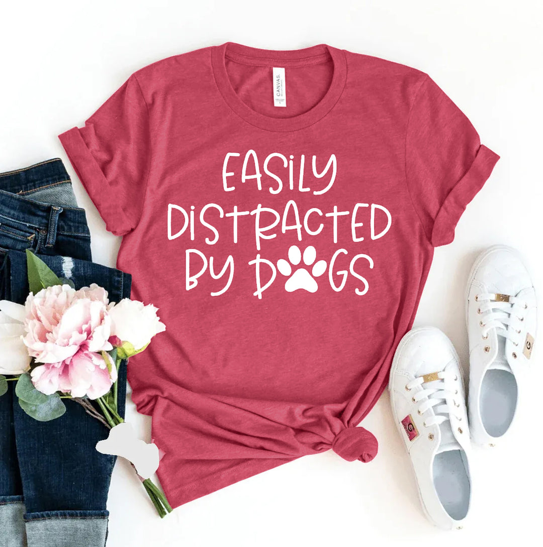 Raspberry t-shirt with &