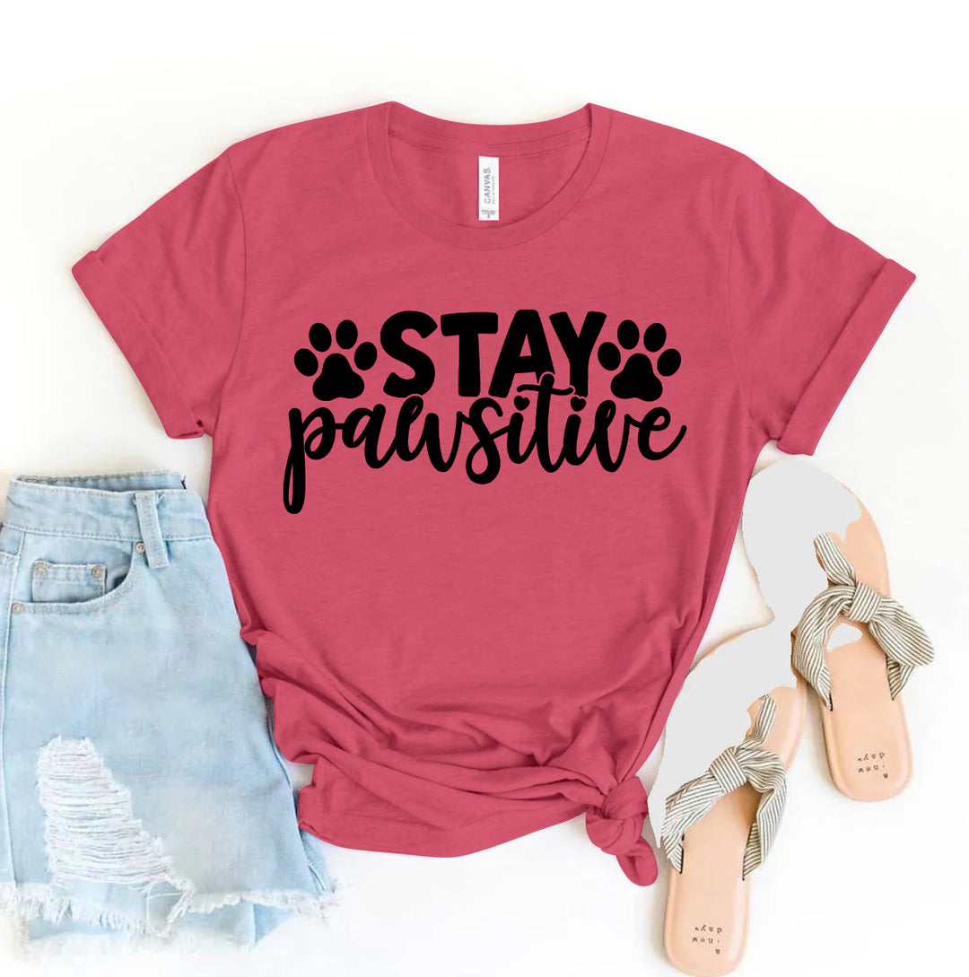 Heather Raspberry t-shirt with &