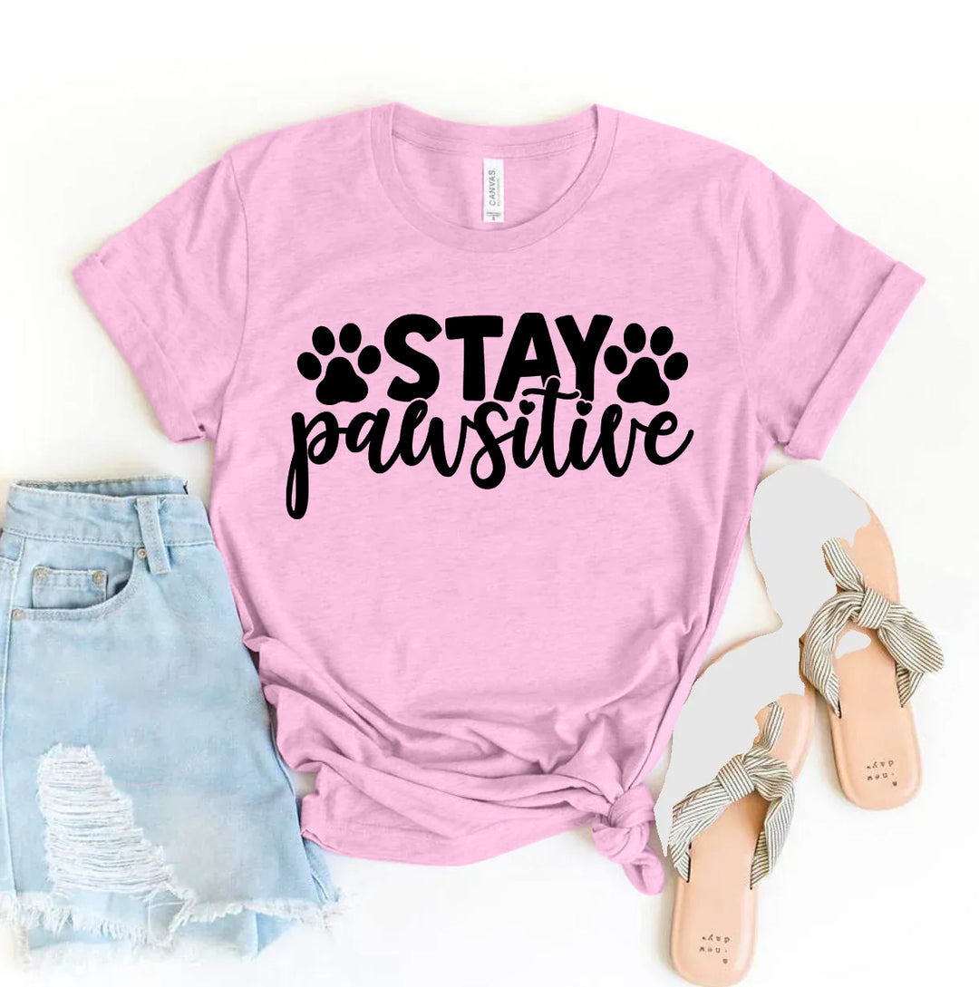 Pink t-shirt with &