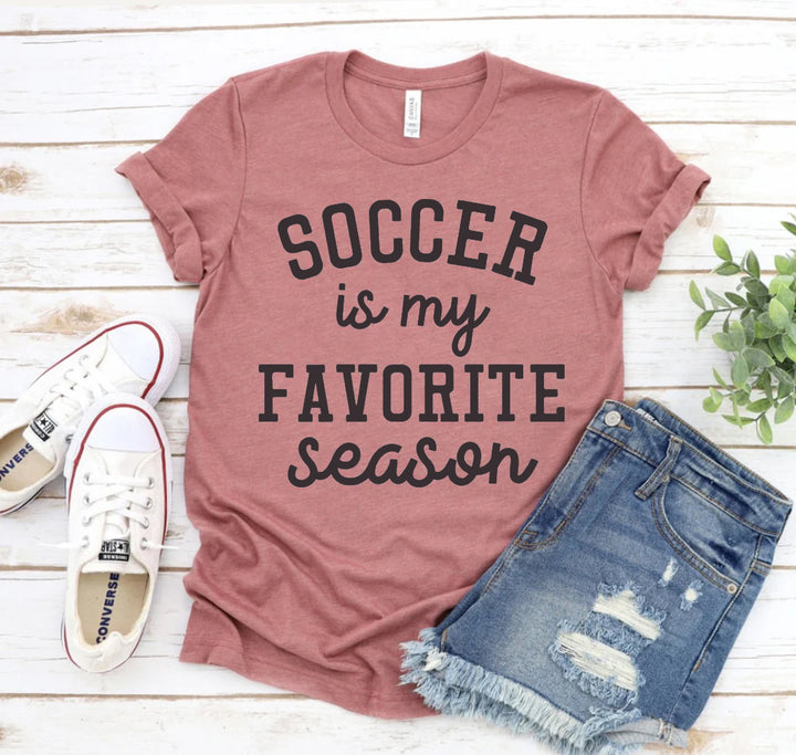 Mauve t-shirt with &