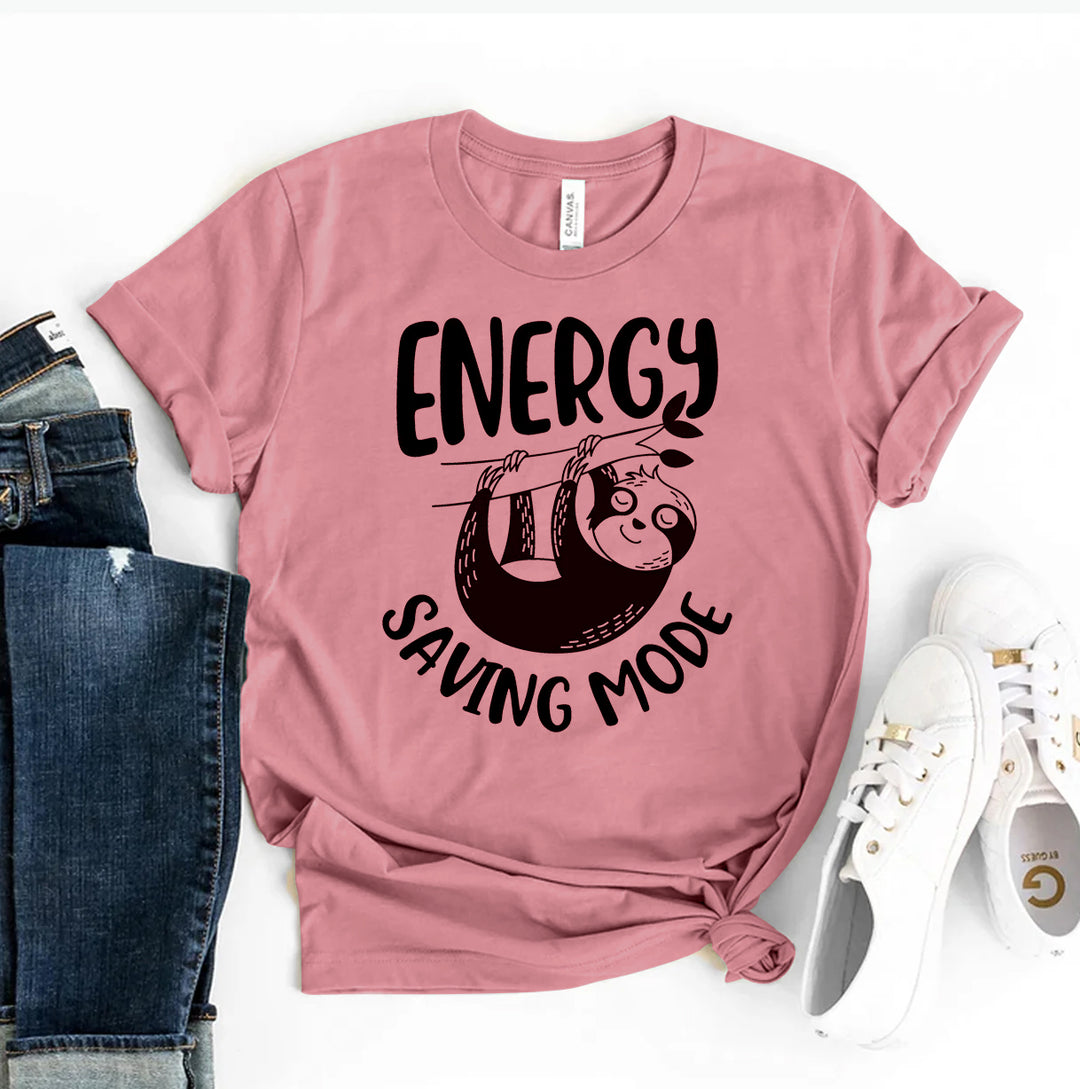 Pink Tee with &