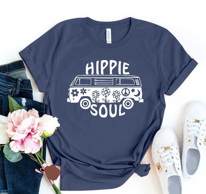 Hippie Soul T-shirt for Free-Spirited and Stylish Comfort