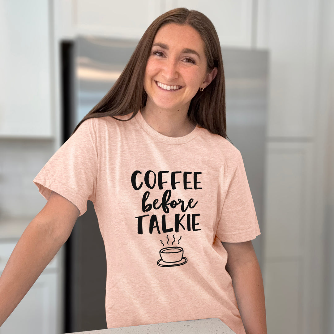 Coffee Before Talkie Graphic Tee