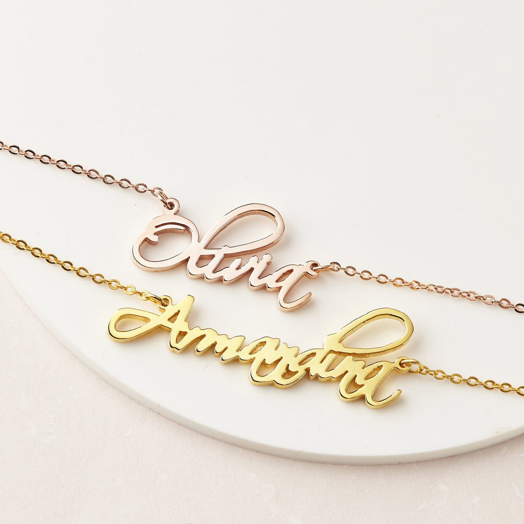 Nameplate Necklace, Teen Girl Necklace, Birthday Gift For Her