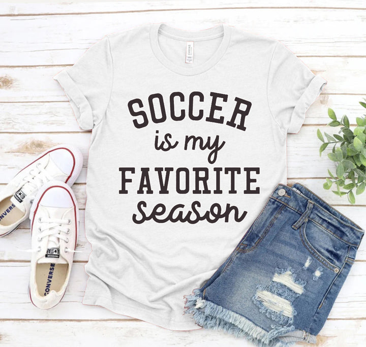 White t-shirt with &