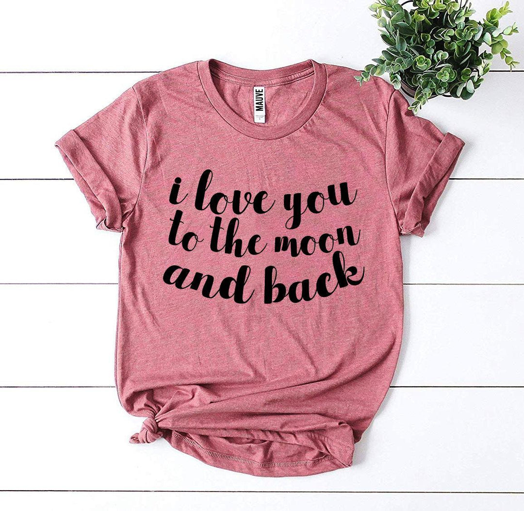 Pink t-shirt with &