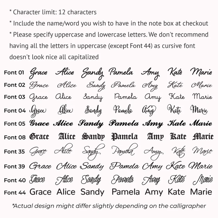 Nameplate Necklace, Cursive Name Necklace, SCRIPT Name Necklace