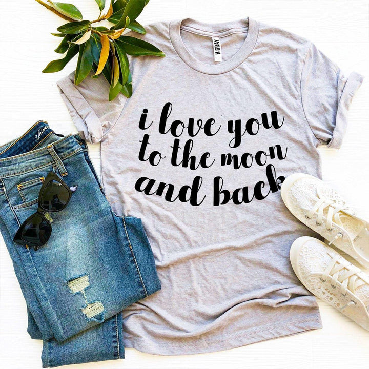 H-Gray t-shirt with &