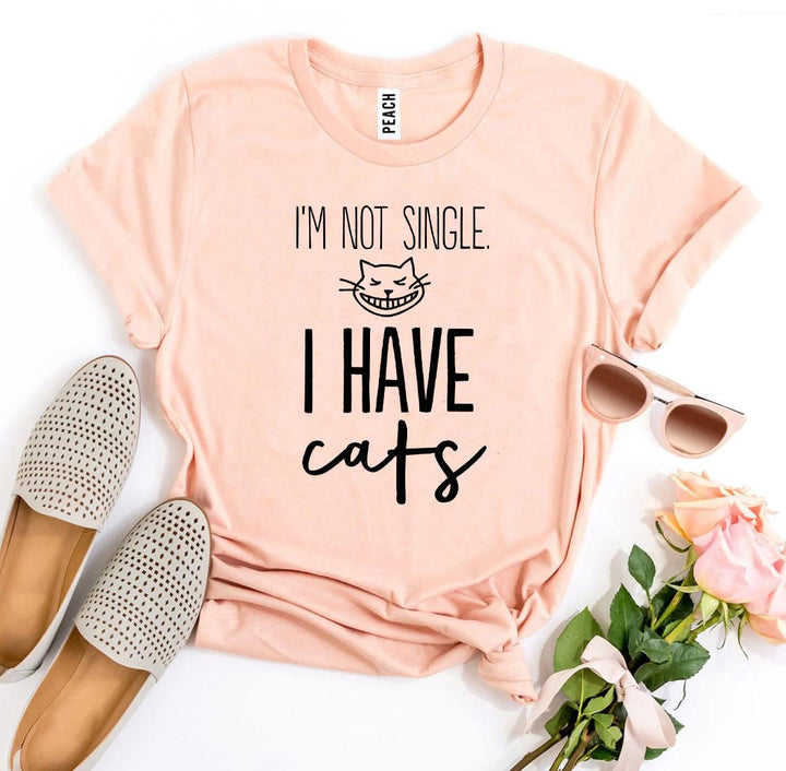 Peach t-shirt with &