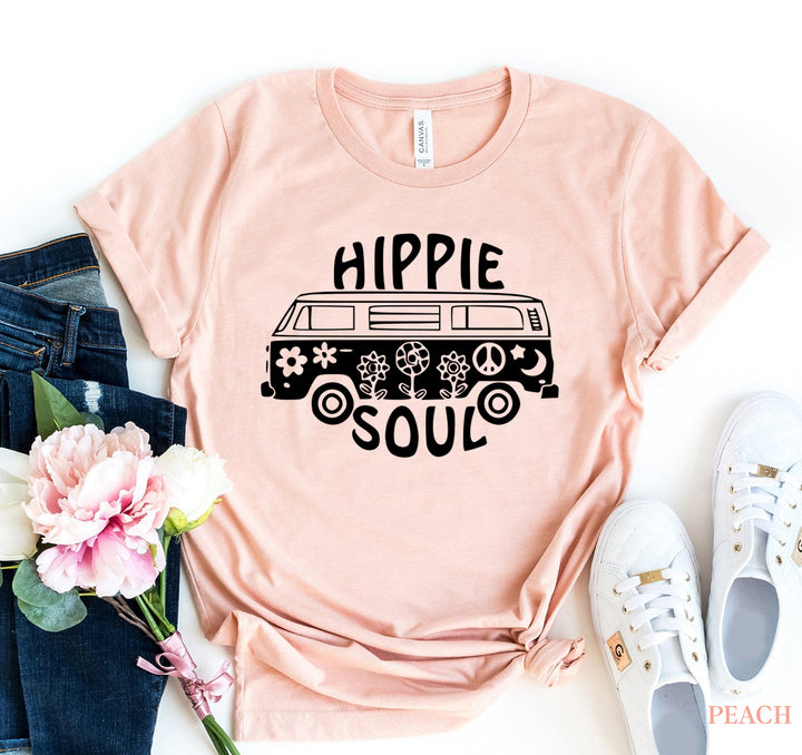 Hippie Soul T-shirt for Free-Spirited and Stylish Comfort