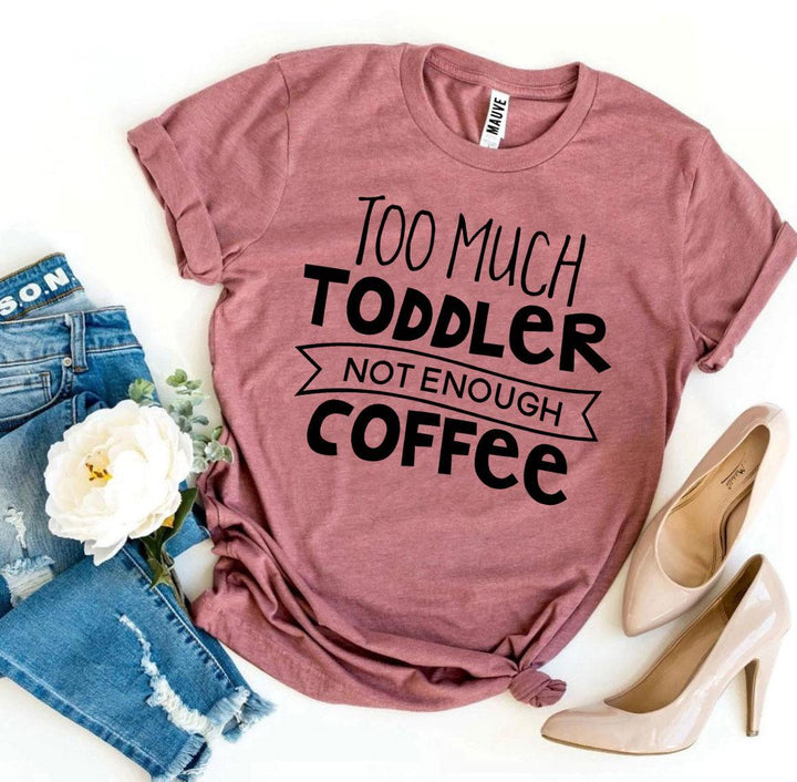 Mauve t-shirt with &