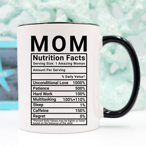 Coffee Mug Mom Nutrition Facts
