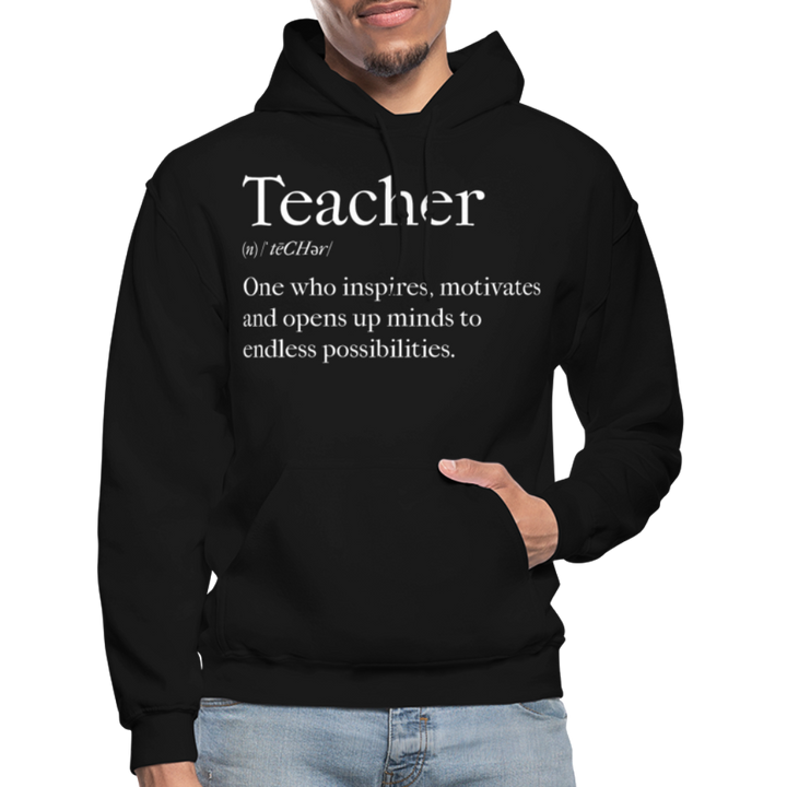 Mens Hoodie - Pullover Hooded Sweatshirt - Graphic/teachers Inspire