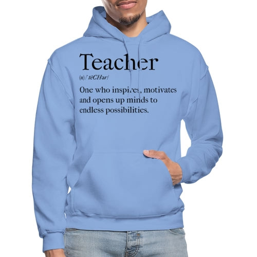 Mens Hoodie - Pullover Hooded Sweatshirt - Graphic/teachers Inspire