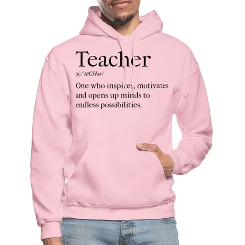 Mens Hoodie - Pullover Hooded Sweatshirt - Graphic/teachers Inspire