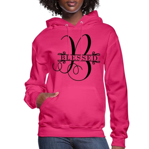 Womens Hoodie - Blessed - Sweatshirt
