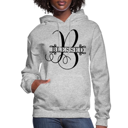 Womens Hoodie - Blessed - Sweatshirt
