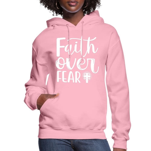 Womens Hoodie - Faith Over Fear