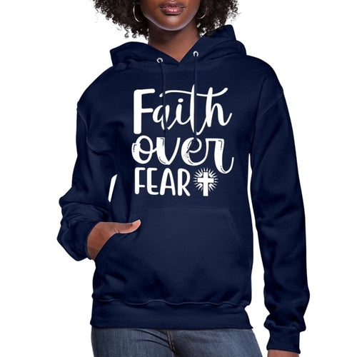 Womens Hoodie - Faith Over Fear